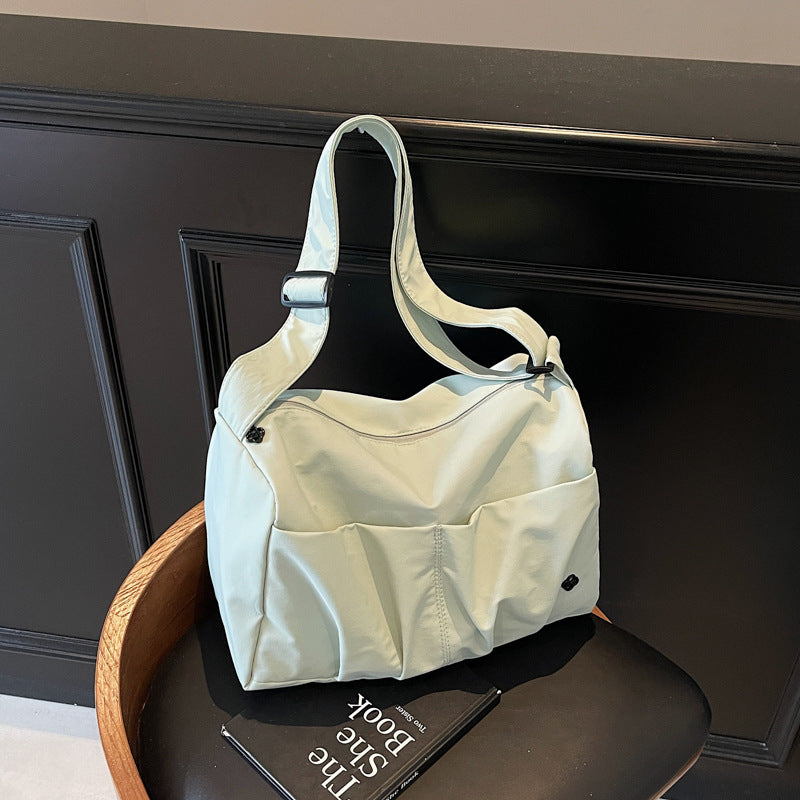 Stylische Mehrfachfach Schultertasche Karnz