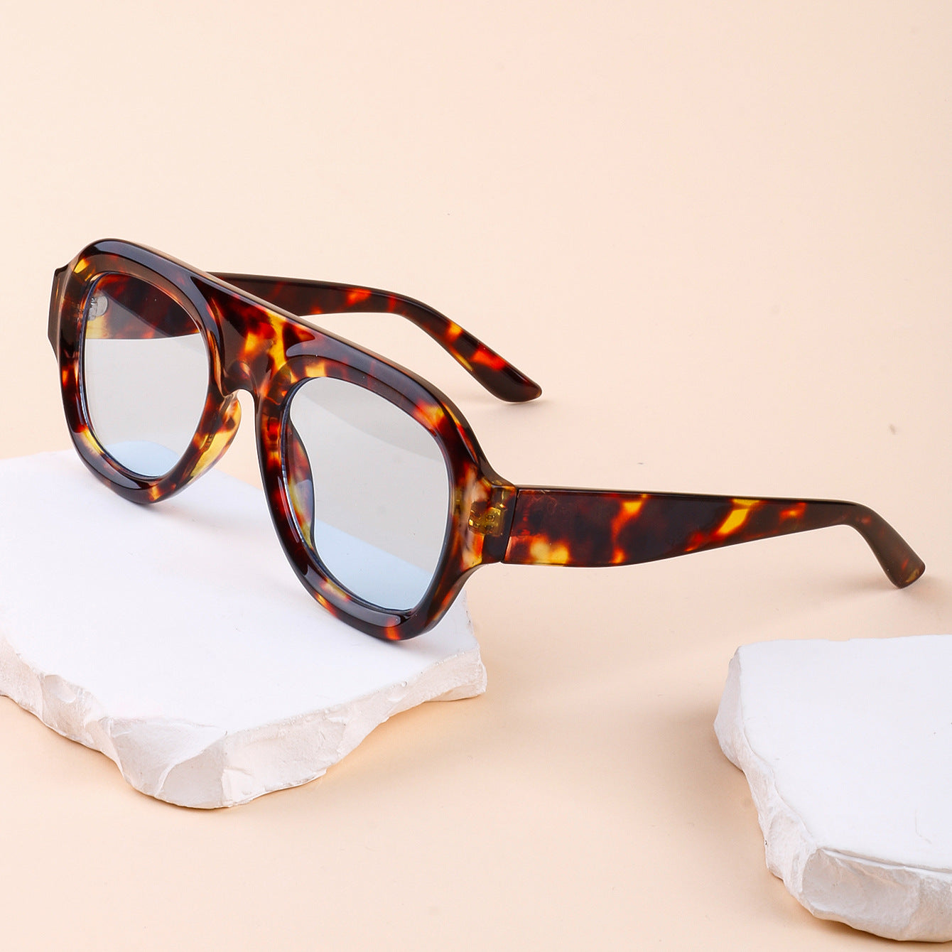 Damen Designer Brillen im Retro-Stil Karnz