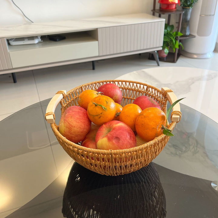 Moderne Dekorative Geflochtene Obstschale Karnz