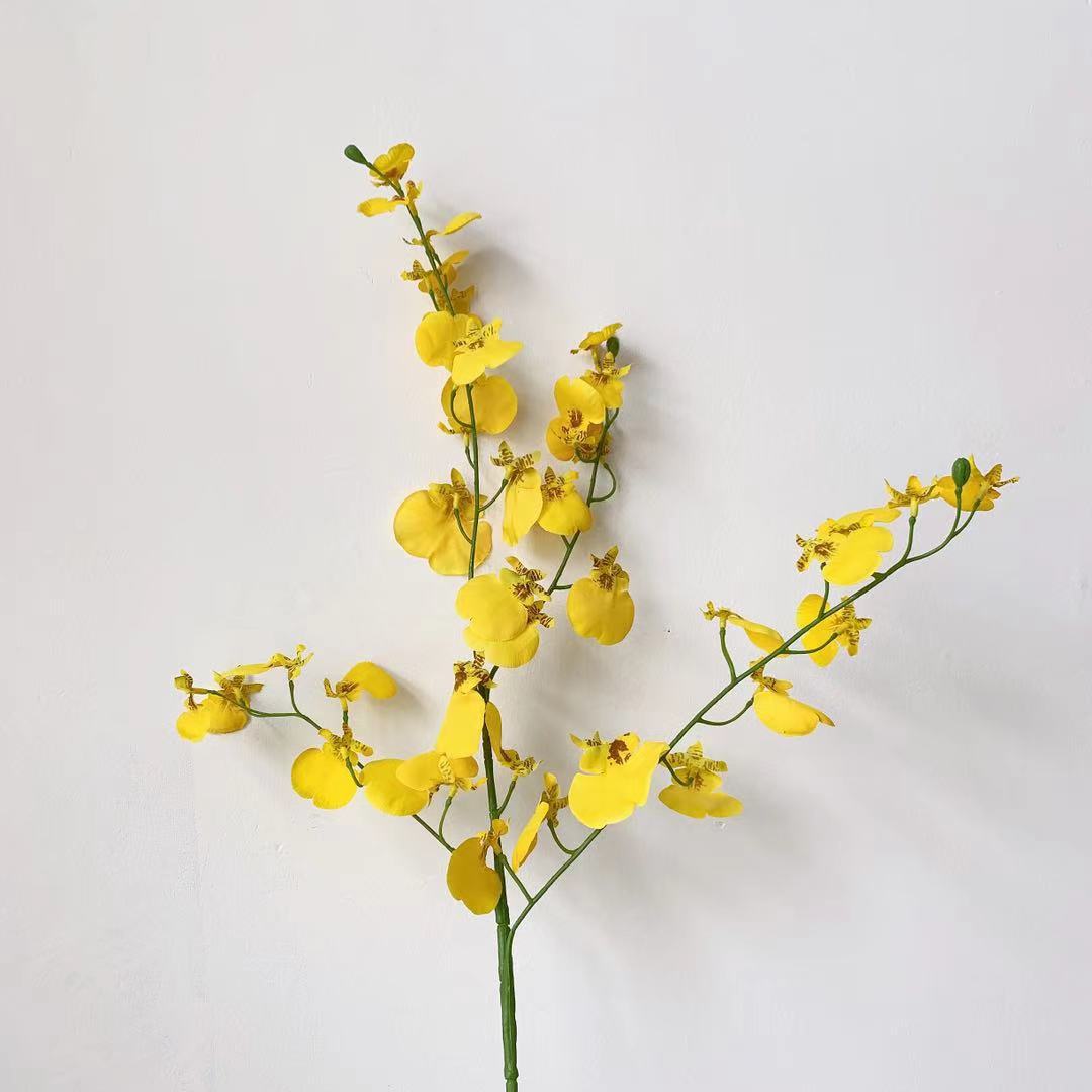 Lebensnahe Orchideenblüte Stiel