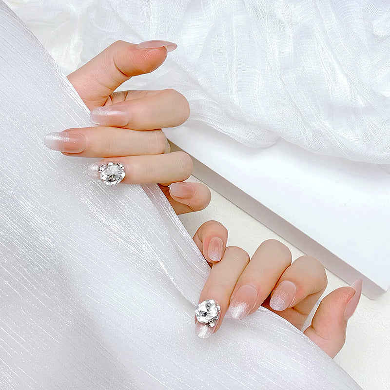 Premium French Tip Press-On Nails Karnz