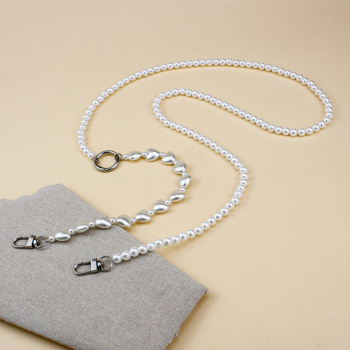 Elegante Perlenstich Halskette Karnz