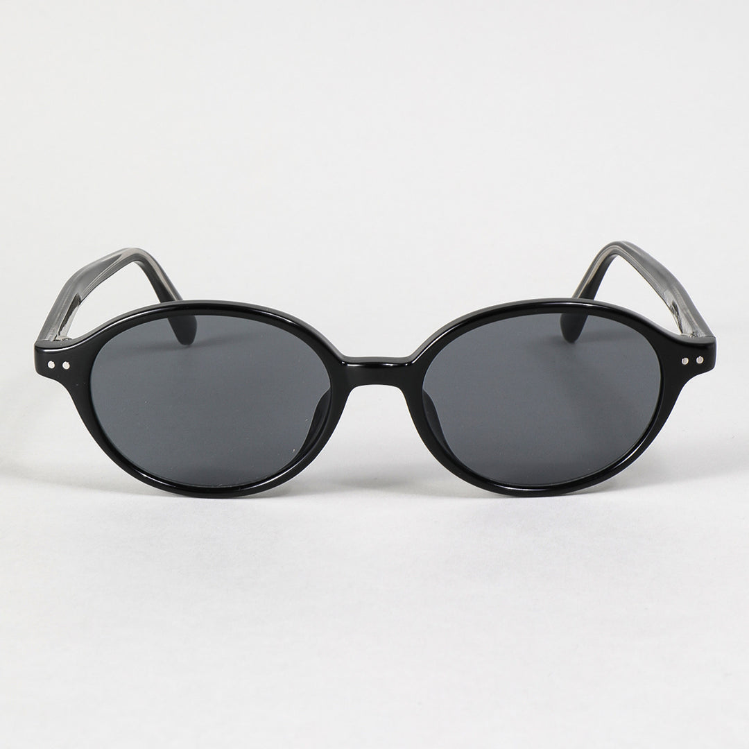 Damen modische Sonnenbrille im Retro-Stil mit braunen Gläsern Karnz