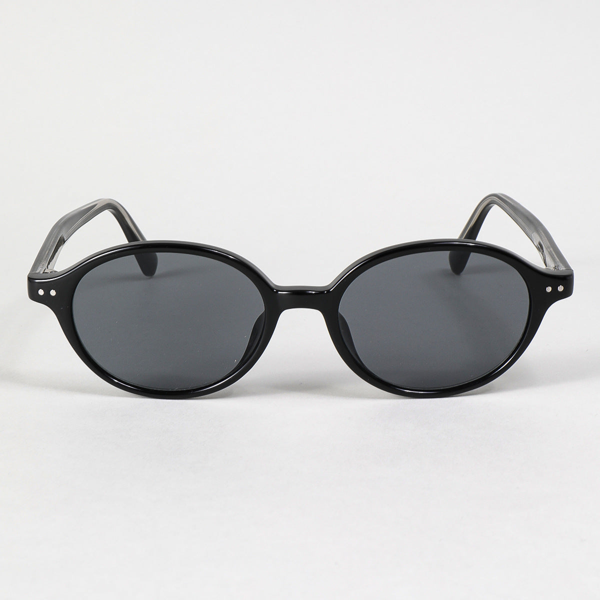 Damen modische Sonnenbrille im Retro-Stil mit braunen Gläsern Karnz
