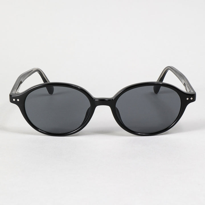 Damen modische Sonnenbrille im Retro-Stil mit braunen Gläsern Karnz