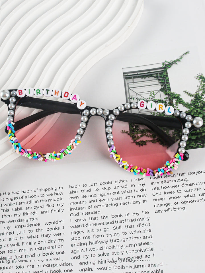 Dekorative Statement-Sonnenbrille Karnz