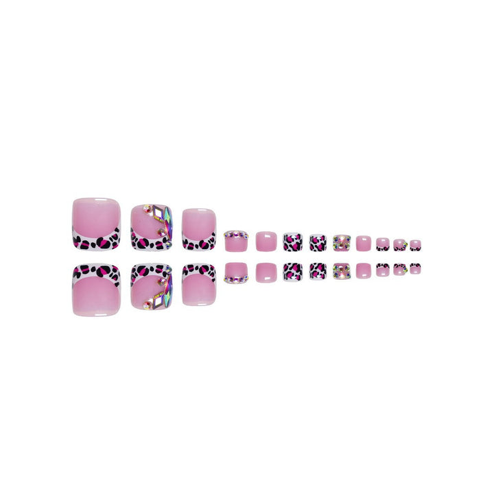 Modischer Press-On Nail Set Karnz