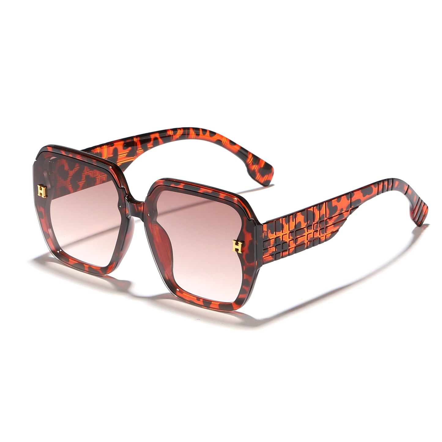 Damen modische Sonnenbrille mit quadratischem Rahmen und trendigen Gläsern Karnz