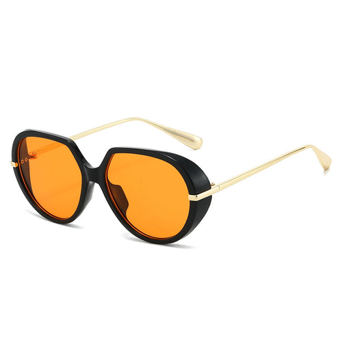 Elegante Übergroße Sonnenbrillen Karnz
