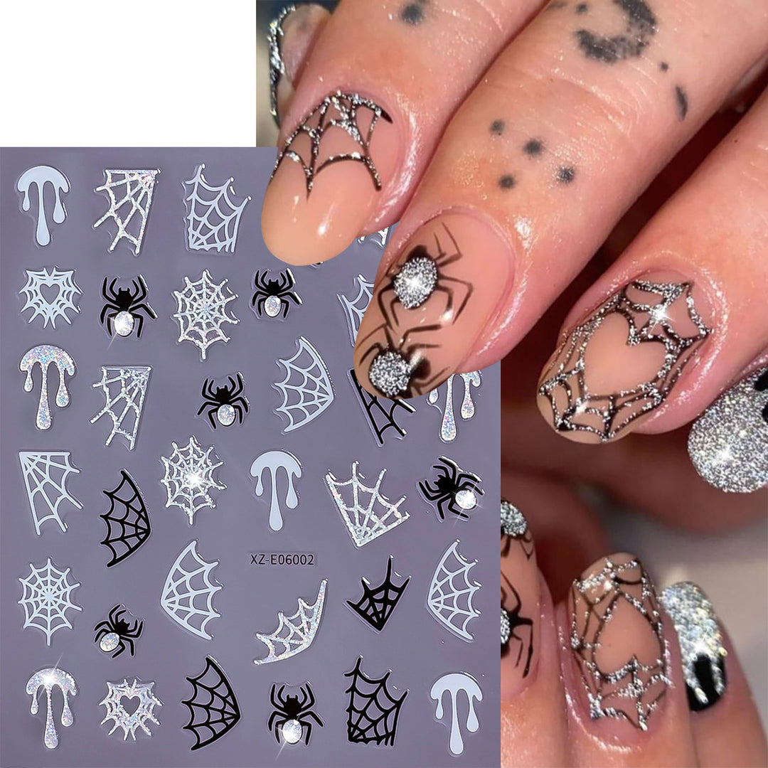 Halloween-Themen Nagelkunst Aufkleber Set  1791507032