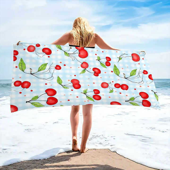 Luxuriöses Übergroßes Strandtuch Karnz