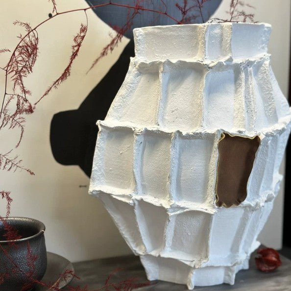Künstlerische dekorative Bodenvase