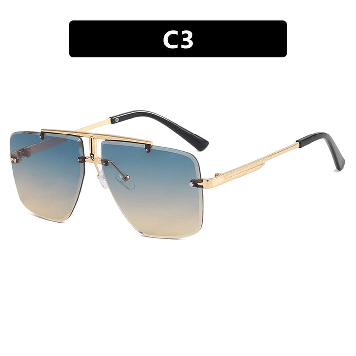 Damen quadratische Sonnenbrille im stilvollen minimalistischen Design Karnz