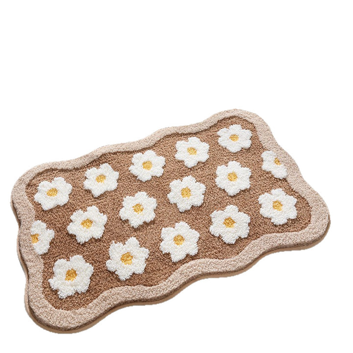 Plüsch Rutschfeste Absorbierende Memory-Schaum Badezimmermatte
