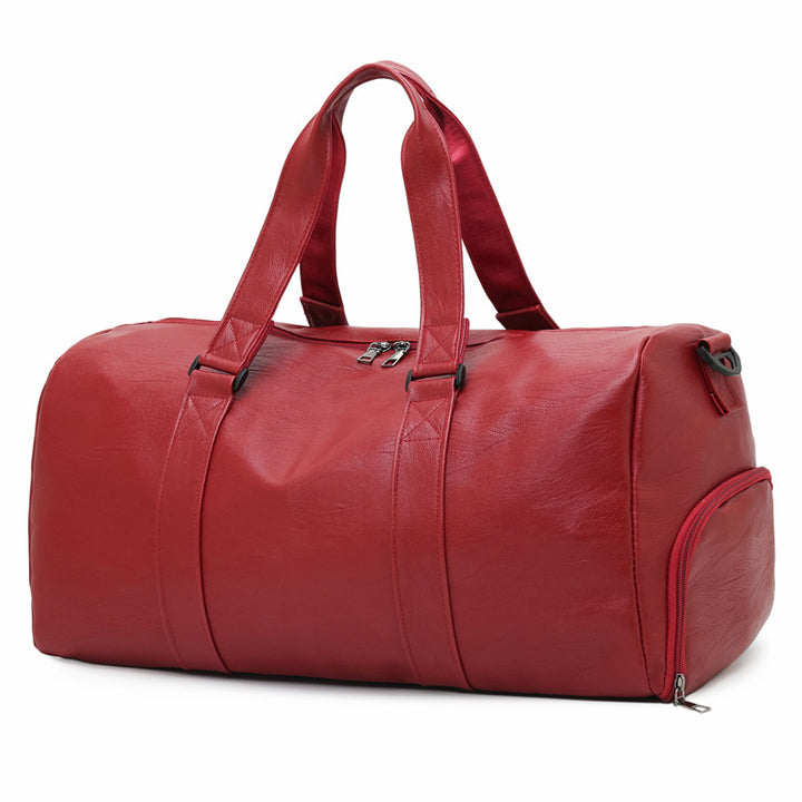 Premium Leder Reise-Duffel-Tasche Karnz