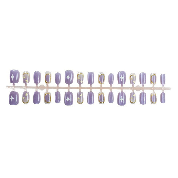 Himmlisches Sternen Nacht Press-On Nail Set