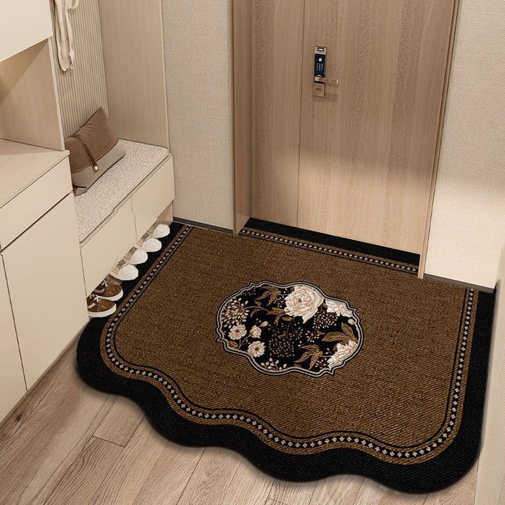 Eleganter Floral Muster Teppich