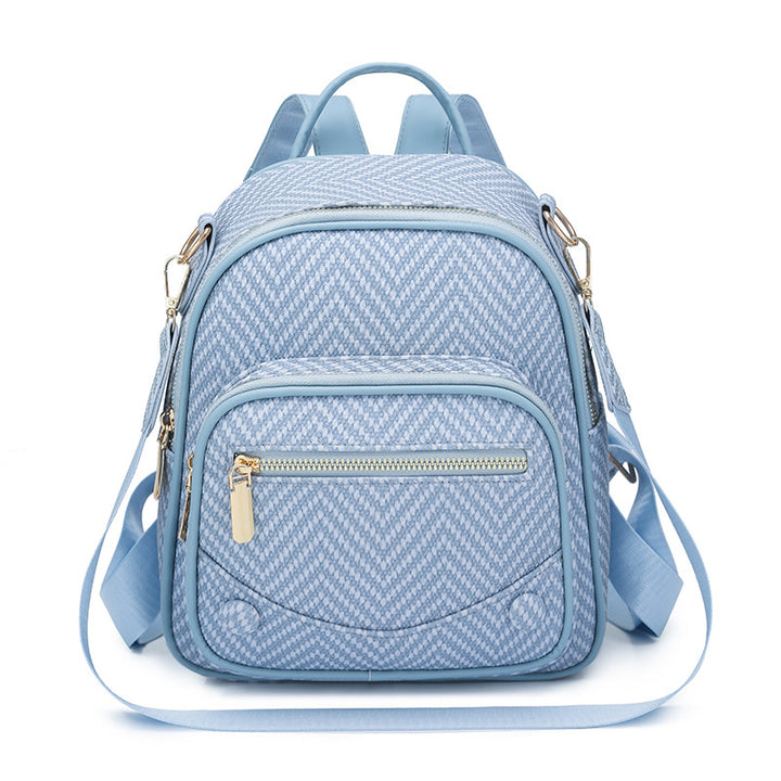 Multifunktionaler Fischgrätmuster-Rucksack Karnz