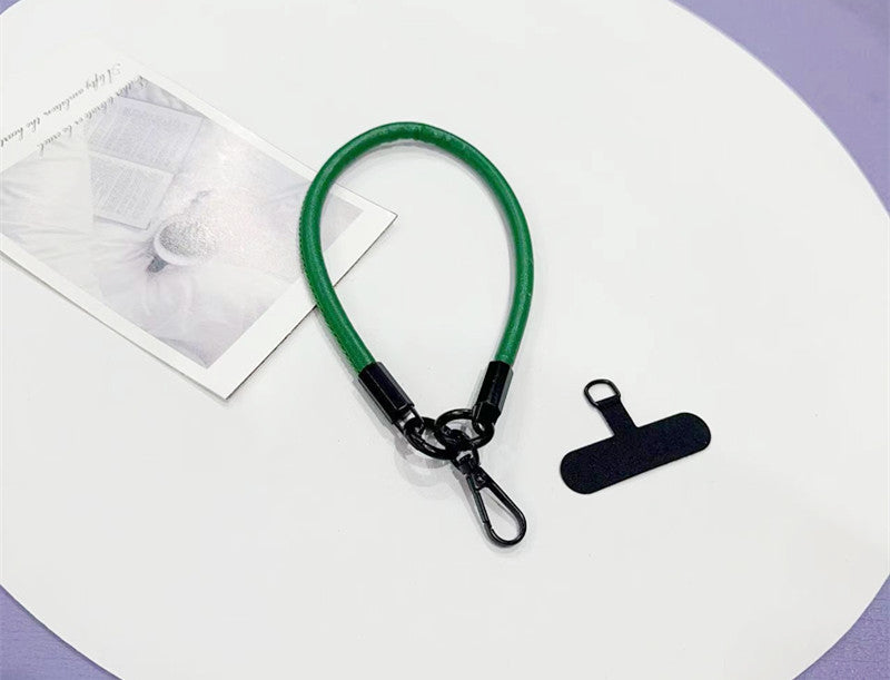 Eleganter Leder Schlüsselanhänger Halter Karnz