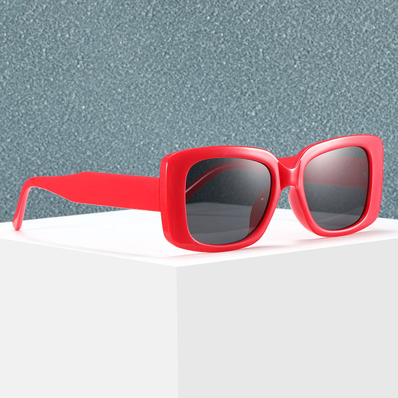 Damen Stilvolle Quadrat-Sonnenbrille Karnz