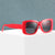 Damen Stilvolle Quadrat-Sonnenbrille Karnz