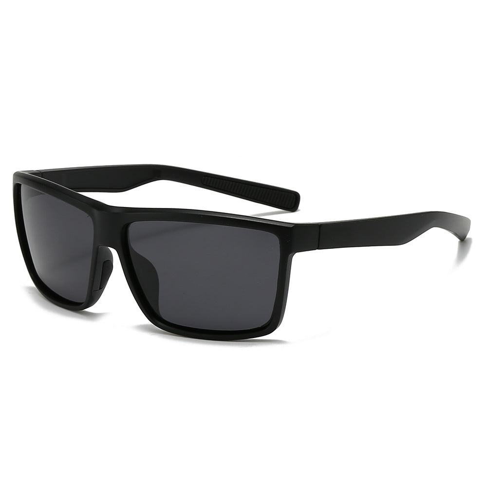 Herren Sportliche Sonnenbrille mit hochreflektierenden Gläsern und elastischem Rahmen Karnz