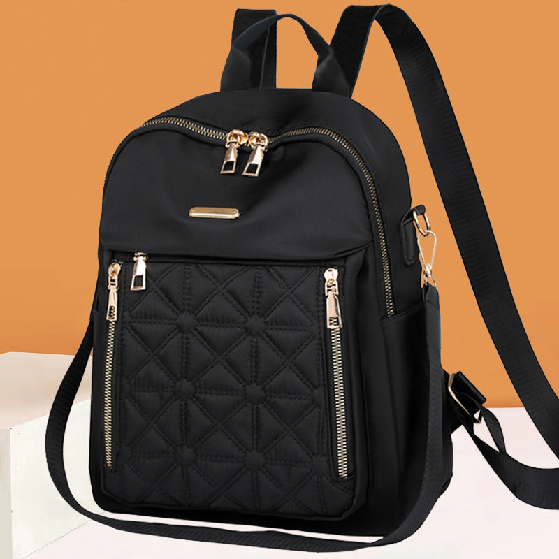 Damen gesteppter Mehrfachtaschen Rucksack Karnz