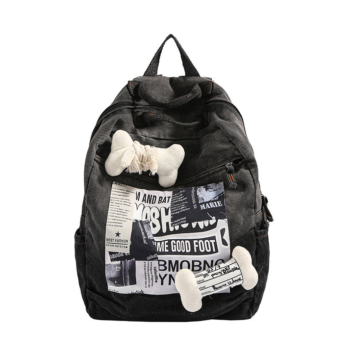 Trendiger Grafik-Schüler Rucksack Karnz
