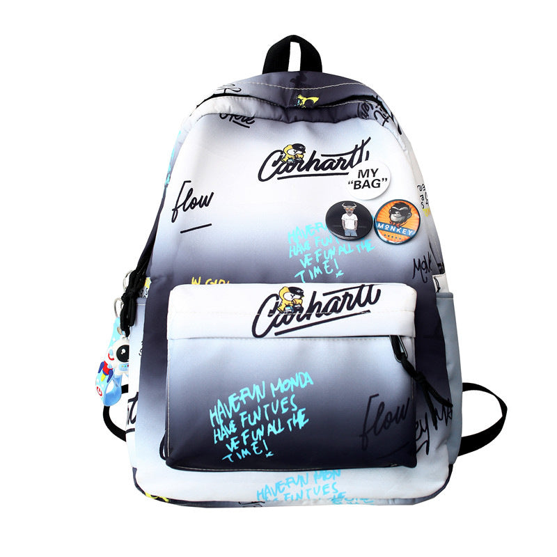 Trendiger Grafikdesign-Rucksack Karnz