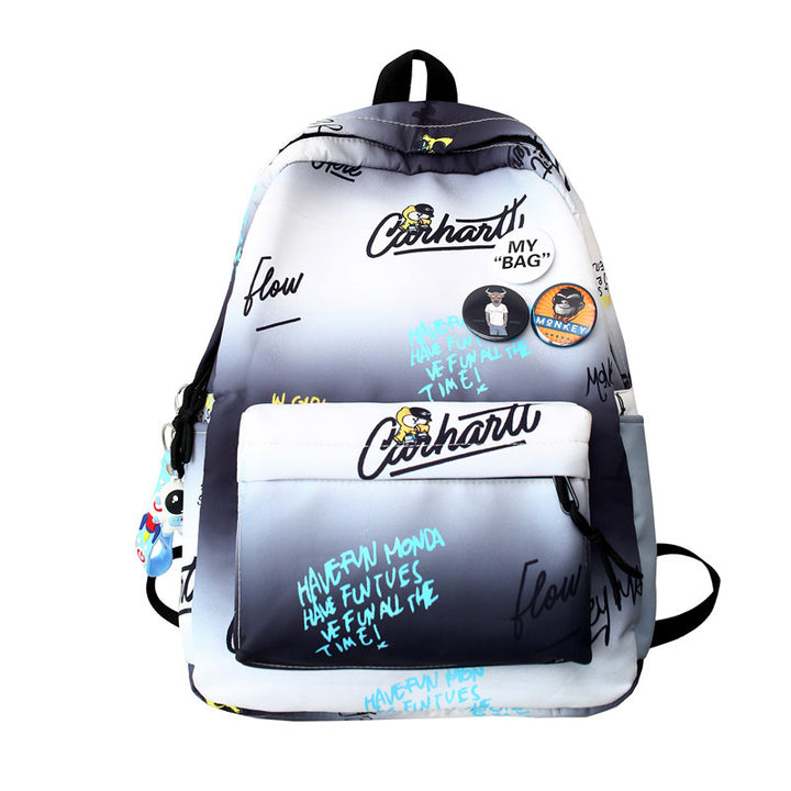 Trendiger Grafikdesign-Rucksack Karnz