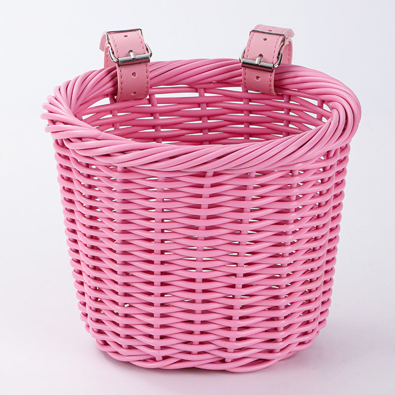 Unisex Aufbewahrungskorb mit eleganten Ledergriffen Karnz