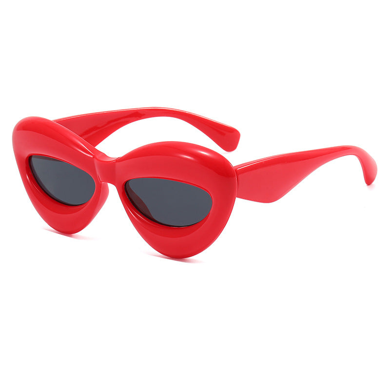 Damen kreative Designer-Sonnenbrille im Cat-Eye-Stil Karnz