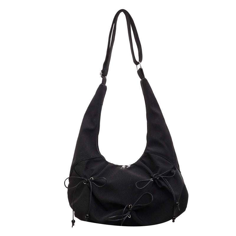 Modische weiche Stoff schlaffe Schultertasche