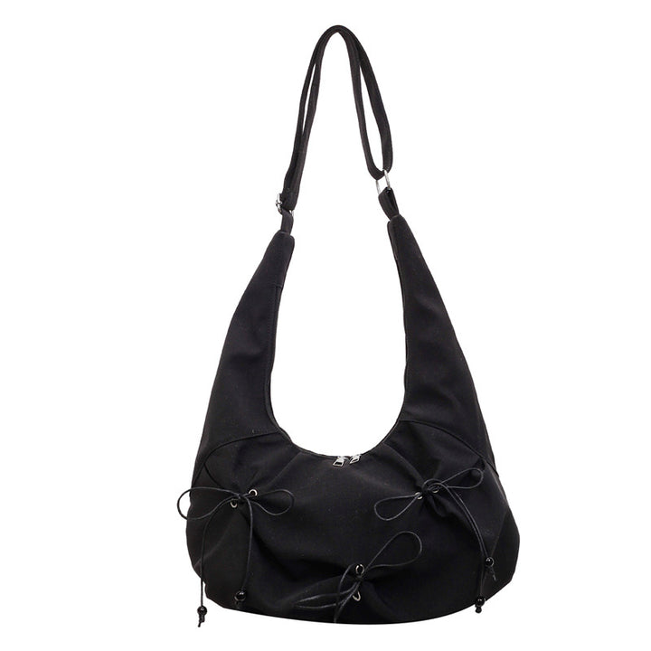 Modische weiche Stoff schlaffe Schultertasche