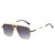 Damen Sonnenbrille im trendigen geometrischen Design Karnz