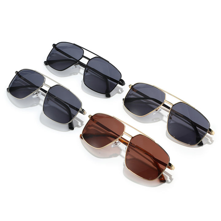 Polarized Retro Aviator Sonnenbrille Karnz