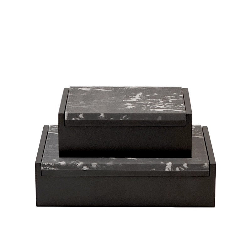 Stylisches Marmor Dekorations-Aufbewahrungsbox-Set