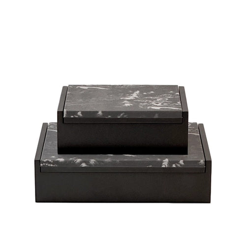 Stylisches Marmor Dekorations-Aufbewahrungsbox-Set