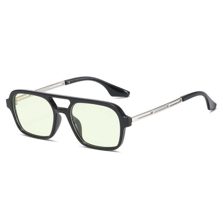 Damen Designer Sonnenbrille mit blauen Gläsern Karnz