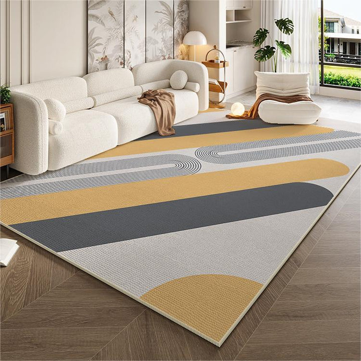 Stylischer geometrischer Muster-Teppich Karnz