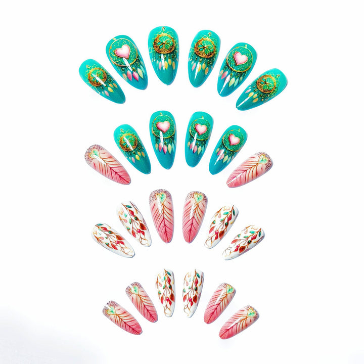Künstlerische Nagelkunst Karnz