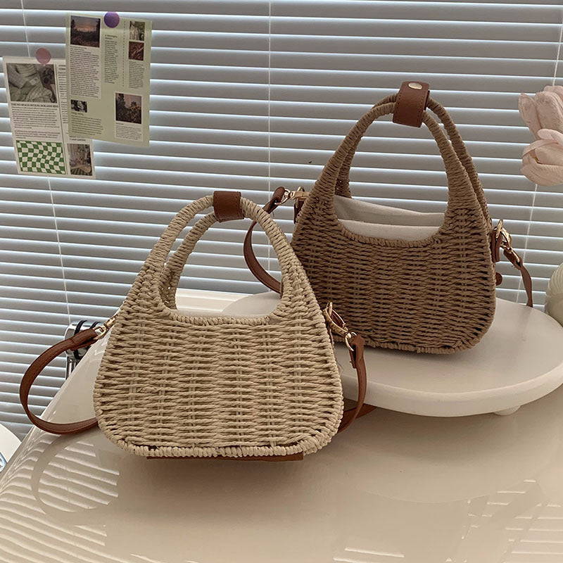 Damen Korb-Umhängetasche mit stilvollem Design Karnz