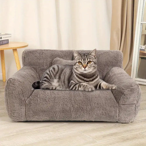 Plüsch Orthopädisches Katzensofa Hundebett
