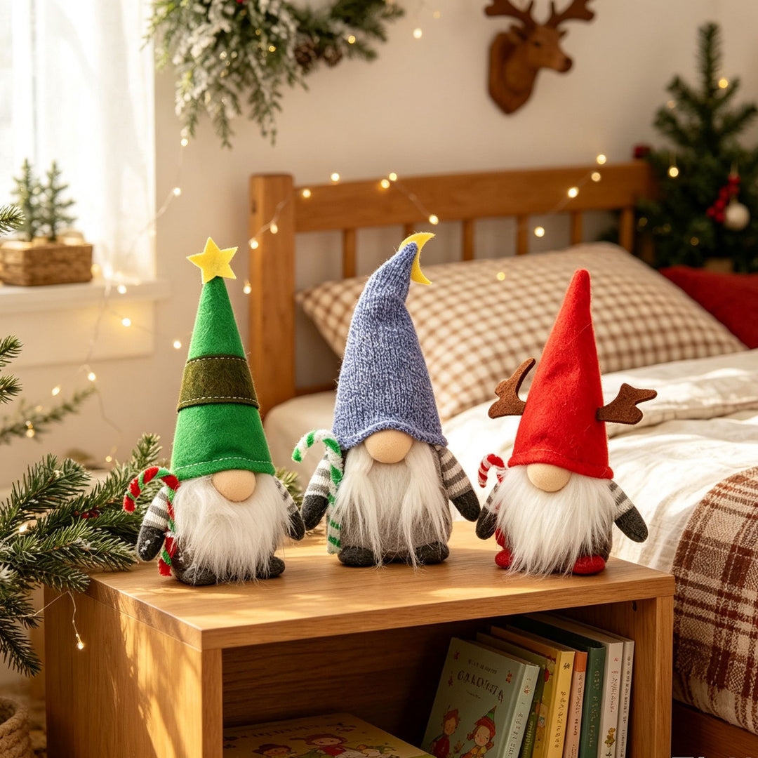 Dekorative Weihnachtsgnom