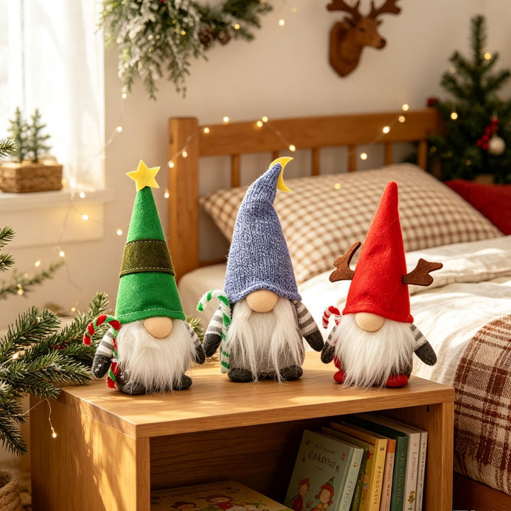 Dekorative Weihnachtsgnom