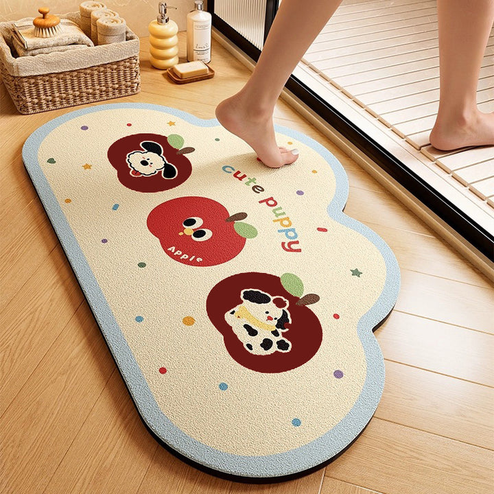 Niedlicher Tier-Motiv Memory Foam Badematte Karnz
