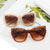 Damen Cat-Eye Sonnenbrille mit eleganten Akzenten Karnz