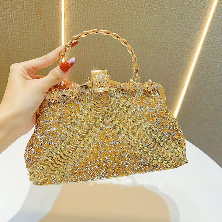 Glamouröse handgefertigte Abendtasche