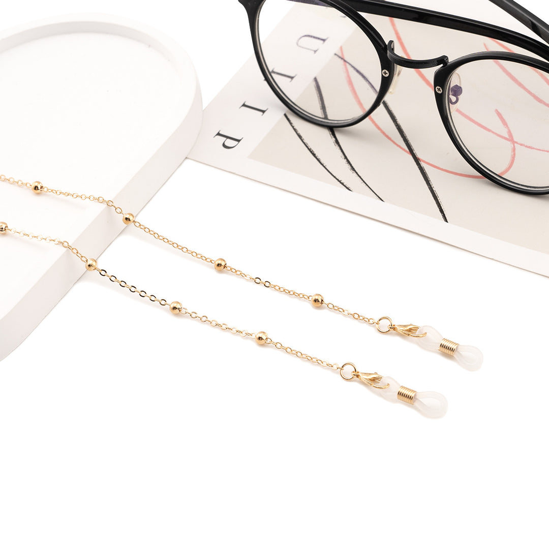 Premium Metall Brillen Kette Karnz