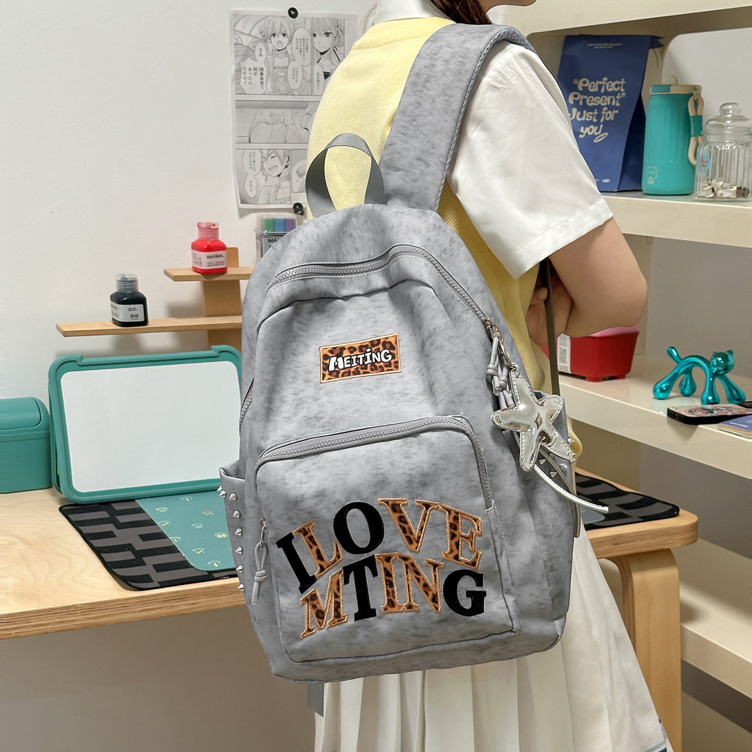 Stilvoller Trendiger Lässiger Rucksack Karnz